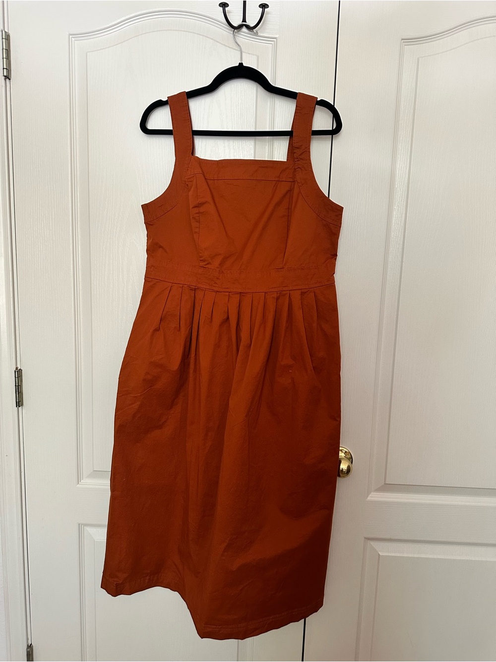Knox Rose Burnt Orange Midi Dress